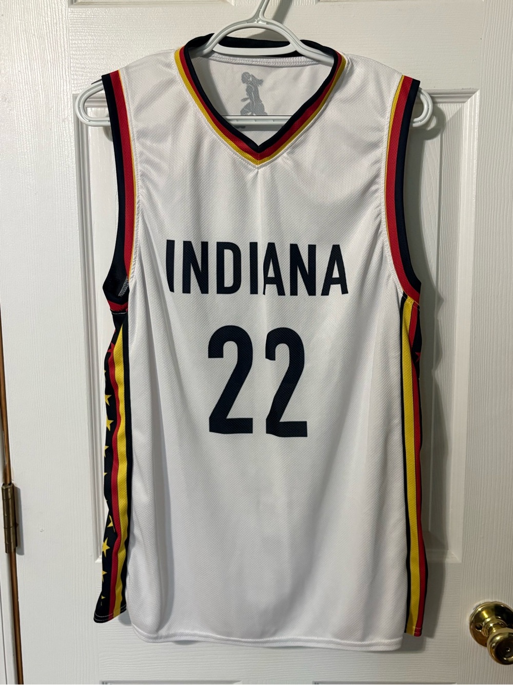 Indiana #22 White Basketball Jersey